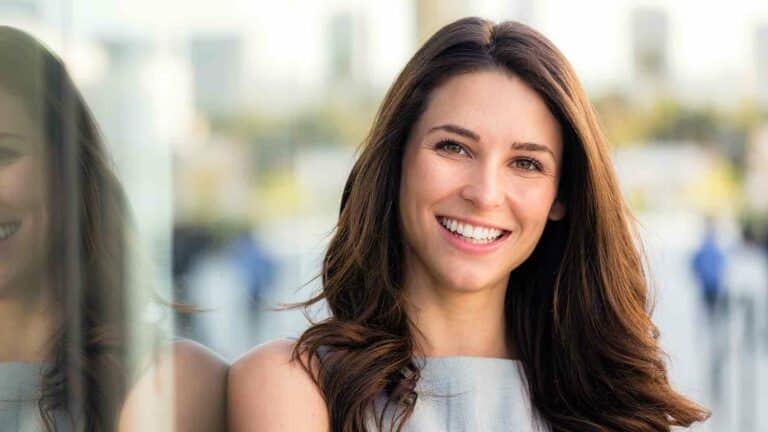 naturally beautiful woman