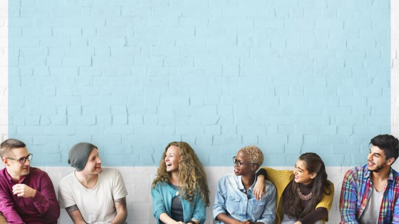 Group Discussion Blue Wall