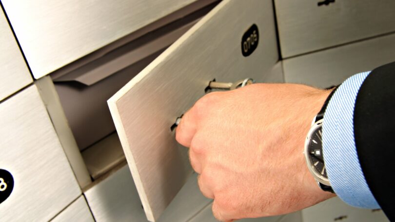 Opening Safe Deposit Box