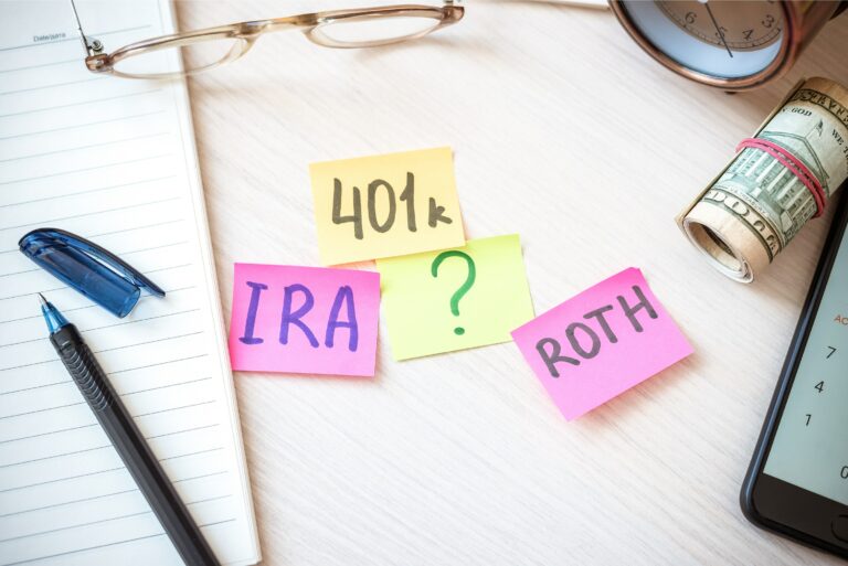 Post Its 401k Ira Roth Question Mark Retirement Tax Free